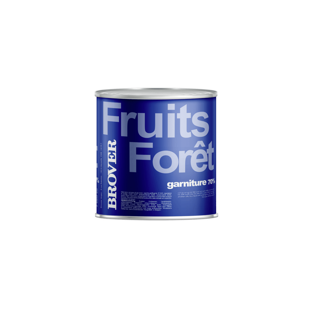 Fourrage Fruits foret - Patisserie