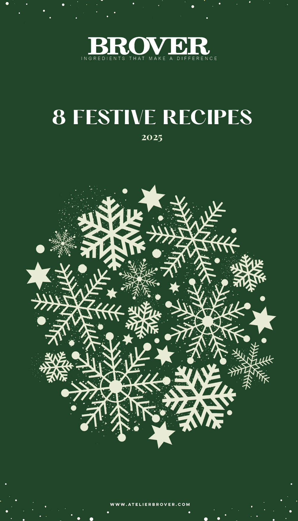 BROVER Festive Recipe Book 2025 ENGLISH