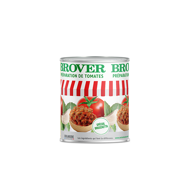 Préparation de tomates spécial bruschetta